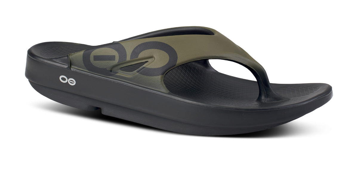 OOFOS Heren en Dames OOriginal Sport Recovery Slippers Tactical Green oofosbenelux